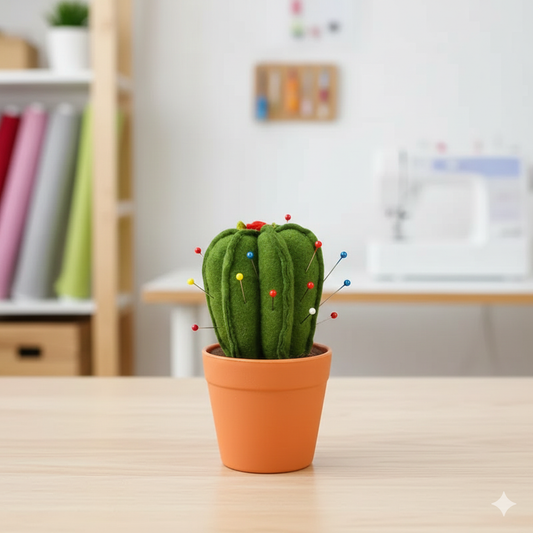 Royal Stitch™ Cactus Pin Cushion + Pins